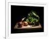 Onions And Lettuce-Antonio Zoccarato-Framed Giclee Print