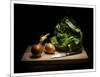 Onions And Lettuce-Antonio Zoccarato-Mounted Giclee Print