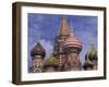 Onions of St. Basil's Cathedral, Red Square, Moscow, Russia-Bill Bachmann-Framed Photographic Print