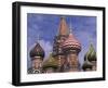 Onions of St. Basil's Cathedral, Red Square, Moscow, Russia-Bill Bachmann-Framed Photographic Print