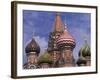 Onions of St. Basil's Cathedral, Red Square, Moscow, Russia-Bill Bachmann-Framed Photographic Print