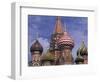 Onions of St. Basil's Cathedral, Red Square, Moscow, Russia-Bill Bachmann-Framed Photographic Print