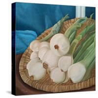 Onions-Angeles M Pomata-Stretched Canvas