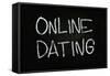 Online Dating-airdone-Framed Stretched Canvas