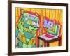 Online Relationship-Ric Stultz-Framed Giclee Print