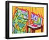 Online Relationship-Ric Stultz-Framed Giclee Print