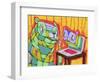 Online Relationship-Ric Stultz-Framed Giclee Print