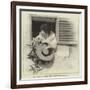 Only a Face at the Window-null-Framed Giclee Print