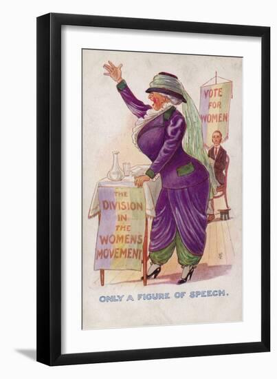 Only a Figure of Speech-null-Framed Giclee Print