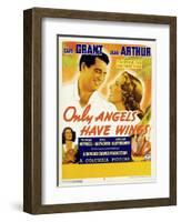 Only Angels Have Wings, 1939, "Only Angels Have Wings" Directed by Howard Hawks-null-Framed Giclee Print