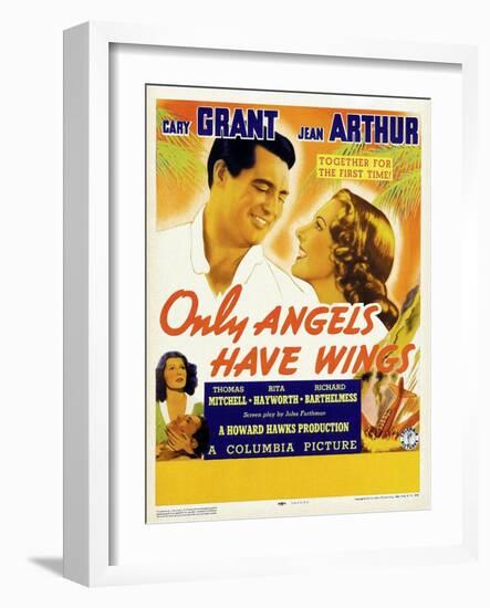 Only Angels Have Wings, 1939, "Only Angels Have Wings" Directed by Howard Hawks-null-Framed Giclee Print