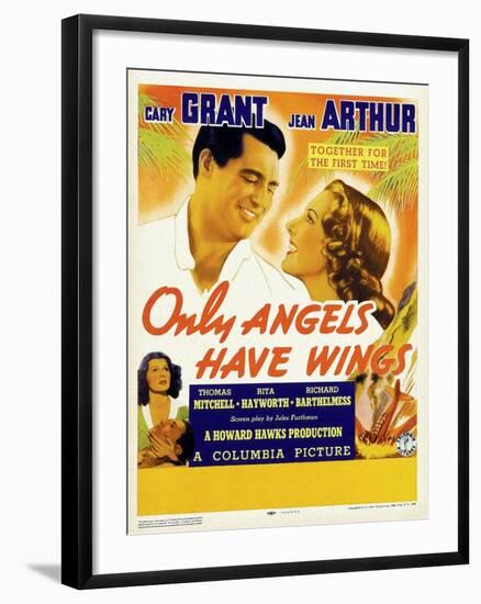 Only Angels Have Wings, 1939, "Only Angels Have Wings" Directed by Howard Hawks-null-Framed Premium Giclee Print