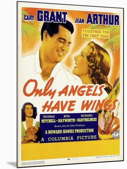 Only Angels Have Wings, 1939, "Only Angels Have Wings" Directed by Howard Hawks-null-Mounted Giclee Print