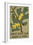 Only God Can Make a Tree, Oak-null-Framed Giclee Print