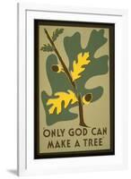 Only God-null-Framed Giclee Print