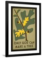 Only God-null-Framed Giclee Print