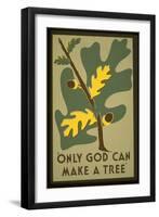 Only God-null-Framed Giclee Print