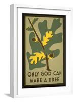 Only God-null-Framed Giclee Print