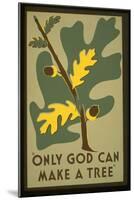 Only God-null-Mounted Giclee Print