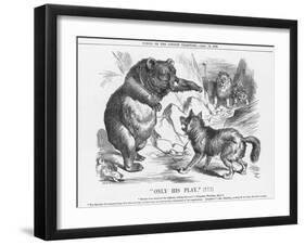 Only His Play, 1885-Joseph Swain-Framed Giclee Print