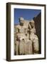 Only known Statue of King Tutankhamun on Left and Wife Queen Ankesenamun-Richard Maschmeyer-Framed Photographic Print