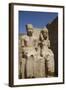 Only known Statue of King Tutankhamun on Left and Wife Queen Ankesenamun-Richard Maschmeyer-Framed Photographic Print