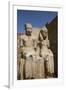 Only known Statue of King Tutankhamun on Left and Wife Queen Ankesenamun-Richard Maschmeyer-Framed Photographic Print