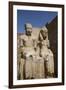 Only known Statue of King Tutankhamun on Left and Wife Queen Ankesenamun-Richard Maschmeyer-Framed Photographic Print