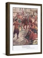 "Only One Hard Stricken Man"-William Rainey-Framed Giclee Print