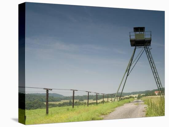 Only Section That Remains of Iron Curtain in Czech Republic, Podyji National Park-Richard Nebesky-Stretched Canvas