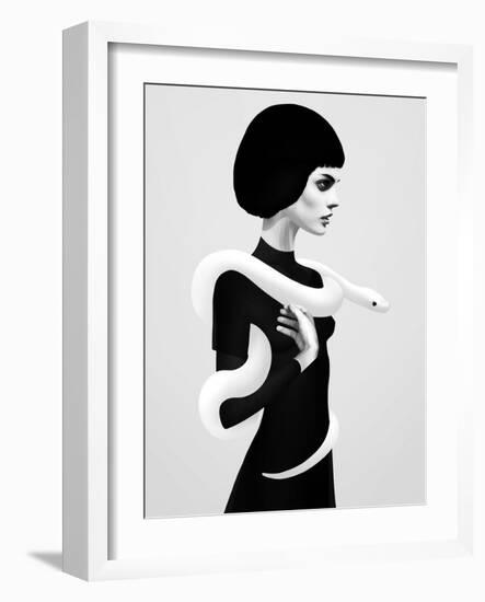 Only Skin-Ruben Ireland-Framed Art Print