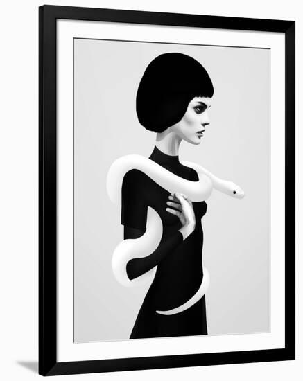 Only Skin-Ruben Ireland-Framed Art Print