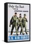 Only the Best Can Be Aviation Cadets Recruitment Poster-null-Framed Stretched Canvas