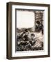 Only Two Survived the Massacre at New Brandenburg-Kenneth John Petts-Framed Giclee Print