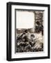 Only Two Survived the Massacre at New Brandenburg-Kenneth John Petts-Framed Giclee Print