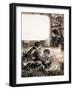 Only Two Survived the Massacre at New Brandenburg-Kenneth John Petts-Framed Giclee Print