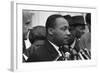 Only Two Weeks Since Jfk's Assassination, Martin Luther King, Met with President Lyndon Johnson-null-Framed Photo