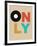 Only Vinyl 1-NaxArt-Framed Art Print