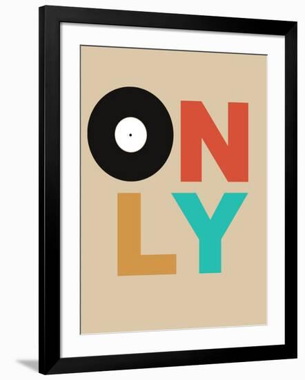 Only Vinyl 1-NaxArt-Framed Art Print