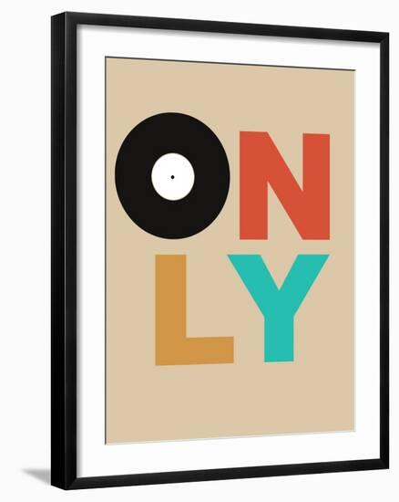 Only Vinyl 1-NaxArt-Framed Art Print