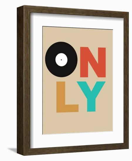 Only Vinyl 1-NaxArt-Framed Art Print