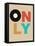 Only Vinyl 1-NaxArt-Framed Stretched Canvas