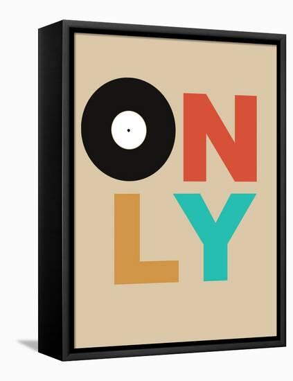 Only Vinyl 1-NaxArt-Framed Stretched Canvas