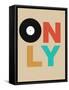 Only Vinyl 1-NaxArt-Framed Stretched Canvas