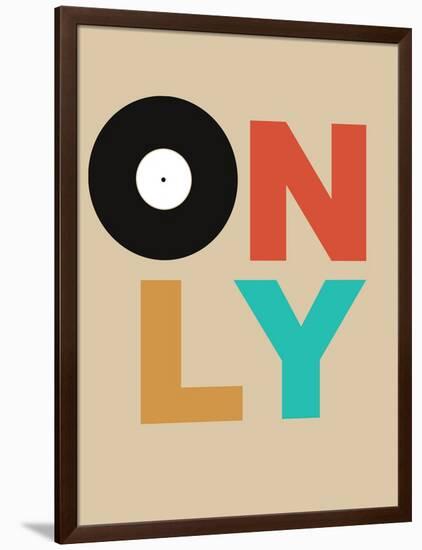 Only Vinyl 1-NaxArt-Framed Art Print