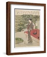 Ono No Komachi, C. 1767-Suzuki Harunobu-Framed Giclee Print