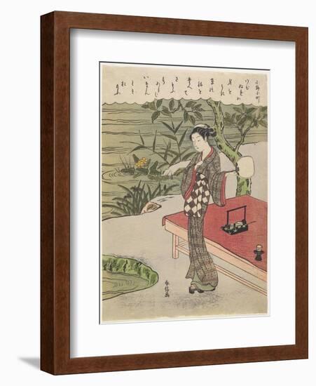 Ono No Komachi, C. 1767-Suzuki Harunobu-Framed Giclee Print