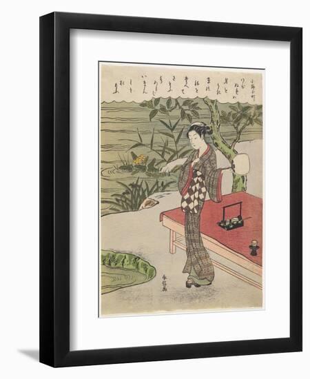 Ono No Komachi, C. 1767-Suzuki Harunobu-Framed Giclee Print