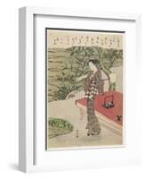 Ono No Komachi, C. 1767-Suzuki Harunobu-Framed Giclee Print