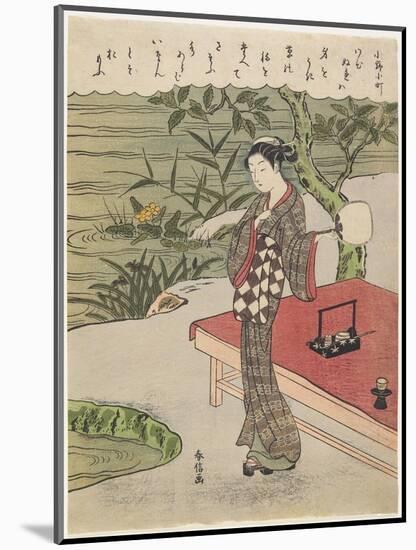 Ono No Komachi, C. 1767-Suzuki Harunobu-Mounted Giclee Print